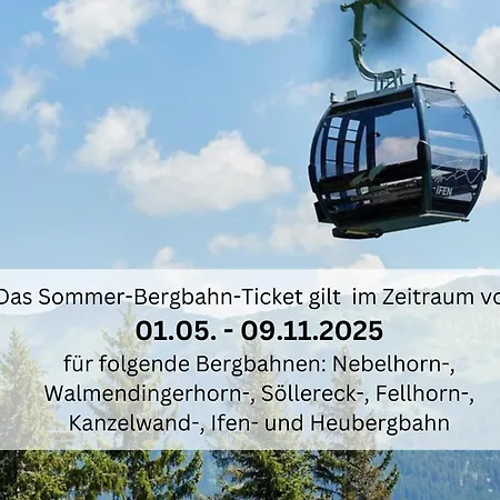 Bergfex Gaisalphorn Mit Sommer-bergbahnticket Apartment *